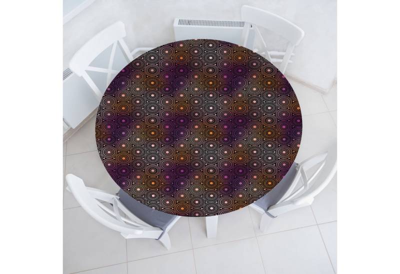 Abakuhaus Tischdecke Rundum-elastische Stofftischdecke, Geometrisch Spots mit Mini Triangles von Abakuhaus