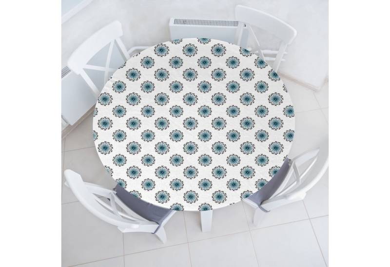 Abakuhaus Tischdecke Rundum-elastische Stofftischdecke, Löwenzahn Circular Shaped Kräuter Abakuhaus Tischdecke Rundum-elastische Stofftischdecke, Löwenzahn Circular Shaped Kräuter von Abakuhaus