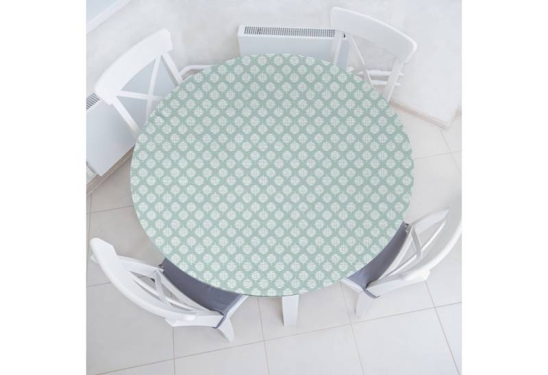 Abakuhaus Tischdecke Rundum-elastische Stofftischdecke, Natur Skandinavische Vibes Blätter von Abakuhaus