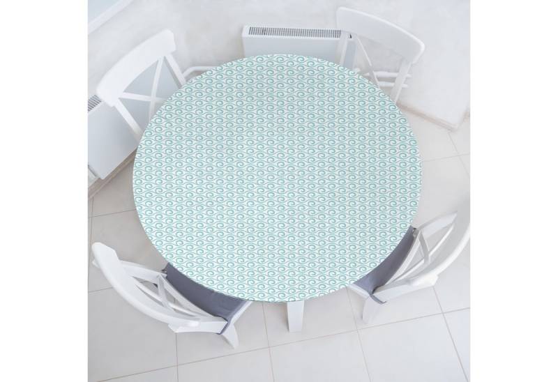 Abakuhaus Tischdecke Rundum-elastische Stofftischdecke, Winkel Classic Compact Zigzags von Abakuhaus