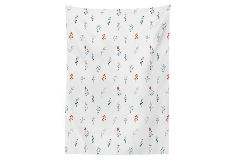 Abakuhaus Tischdecke dekorative waschbare Picknick-Tischdecke, Minimalistisch Einfache Blumenmuster Abakuhaus Tischdecke dekorative waschbare Picknick-Tischdecke, Minimalistisch Einfache Blumenmuster von Abakuhaus