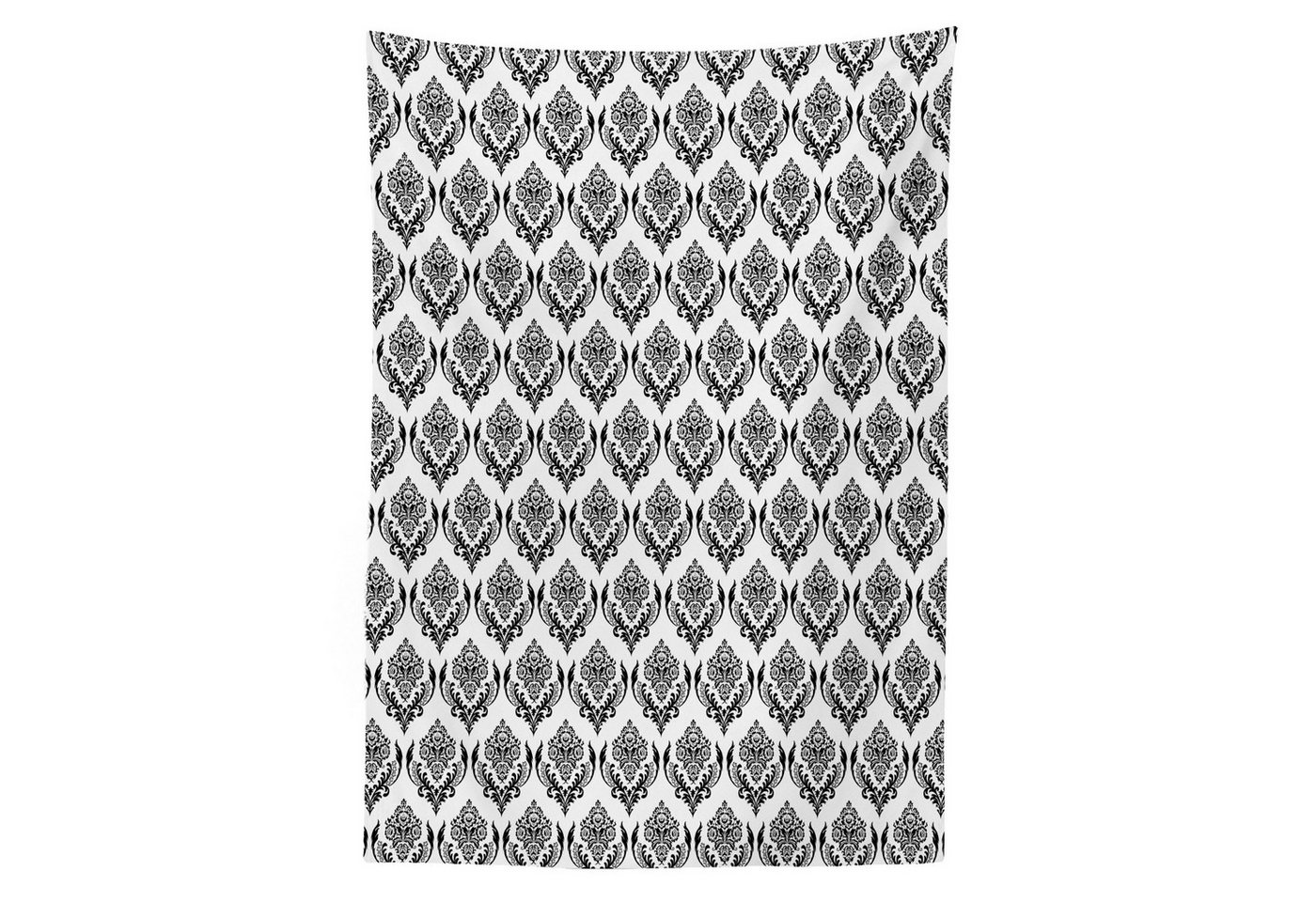 Abakuhaus Tischdecke dekorative waschbare Picknick-Tischdecke, weiße Damast Lizenz Wie Ornament Abakuhaus Tischdecke dekorative waschbare Picknick-Tischdecke, weiße Damast Lizenz Wie Ornament von Abakuhaus