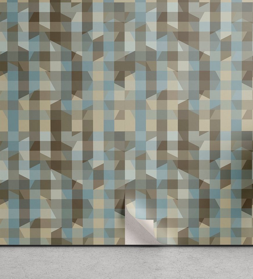 Abakuhaus Vinyltapete selbstklebendes Wohnzimmer Küchenakzent, Geometrisch Soft-Vertikal-Linie Entwurf Abakuhaus Vinyltapete selbstklebendes Wohnzimmer Küchenakzent, Geometrisch Soft-Vertikal-Linie Entwurf von Abakuhaus