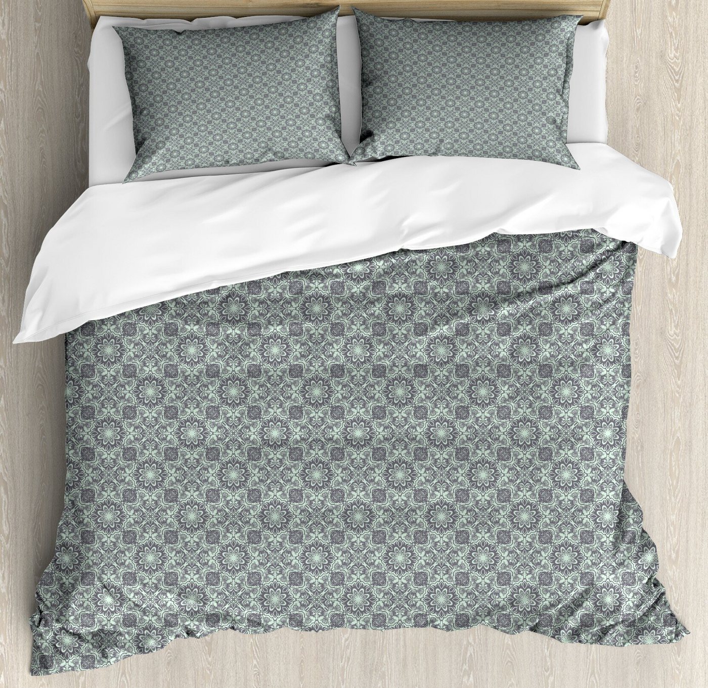Abakuhaus Bettwäsche Milbensicher Allergiker geeignet mit Kissenbezügen, Microfaser, orientalisch Bicolor Eastern Motiv Abakuhaus Bettwäsche Milbensicher Allergiker geeignet mit Kissenbezügen, Microfaser, orientalisch Bicolor Eastern Motiv von Abakuhaus