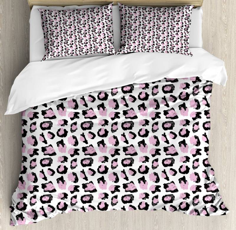 Abakuhaus Bettwäsche Weicher Microfaserstoff Allegigeignet kein Verblassen, Microfaser, Modern Abstrakt Leopard Spots Motiv von Abakuhaus