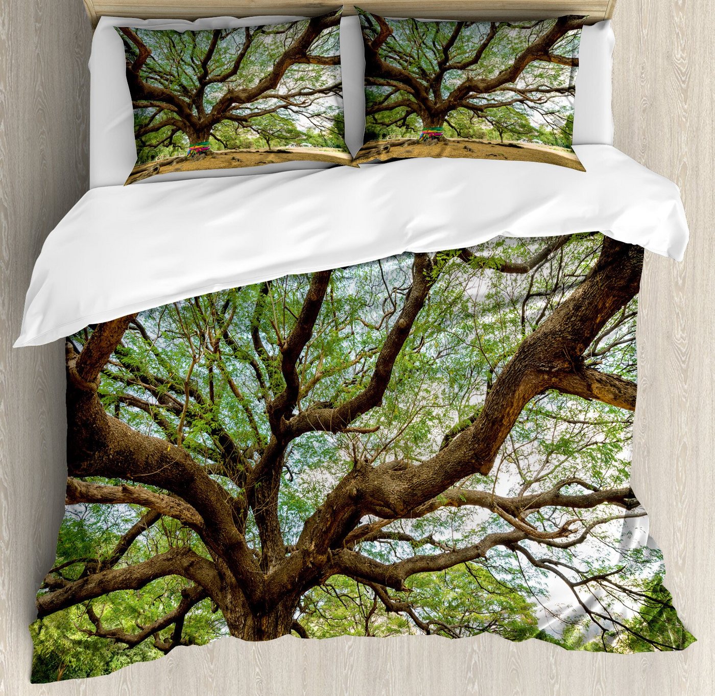 Abakuhaus Bettwäsche Weicher Microfaserstoff Allegigeignet kein Verblassen, Microfaser, Natur Big Regen-Baum Thailand Abakuhaus Bettwäsche Weicher Microfaserstoff Allegigeignet kein Verblassen, Microfaser, Natur Big Regen-Baum Thailand von Abakuhaus