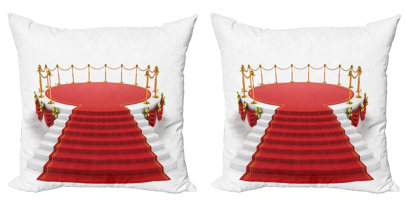 Abakuhaus Kissenbezüge Modern Accent Doppelseitiger Digitaldruck, (2 Stück), Theater Rundbühne mit Treppen von Abakuhaus