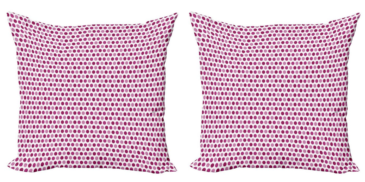 Abakuhaus Kissenbezüge Modern Accent Doppelseitiger Digitaldruck, (2 Stück), Tupfen Retro Style Kleine Spots von Abakuhaus
