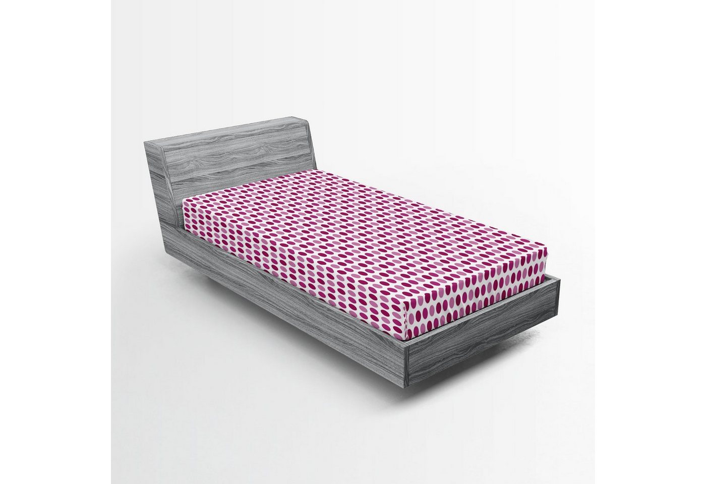 Abakuhaus Spannbettlaken Soft Dekorativer Stoff Bettwäsche Rund-um Elastischer Gummizug, Tupfen Retro Style Kleine Spots von Abakuhaus