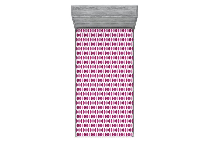 Abakuhaus Spannbettlaken Soft Dekorativer Stoff Bettwäsche Rund-um Elastischer Gummizug, Tupfen Retro Style Kleine Spots von Abakuhaus