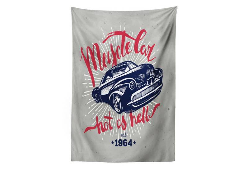 Abakuhaus Wandteppich aus Weiches Mikrofaser Stoff Für das Wohn und Schlafzimmer, rechteckig, Autos Muscle Car Hot as Hell Abakuhaus Wandteppich aus Weiches Mikrofaser Stoff Für das Wohn und Schlafzimmer, rechteckig, Autos Muscle Car Hot as Hell von Abakuhaus