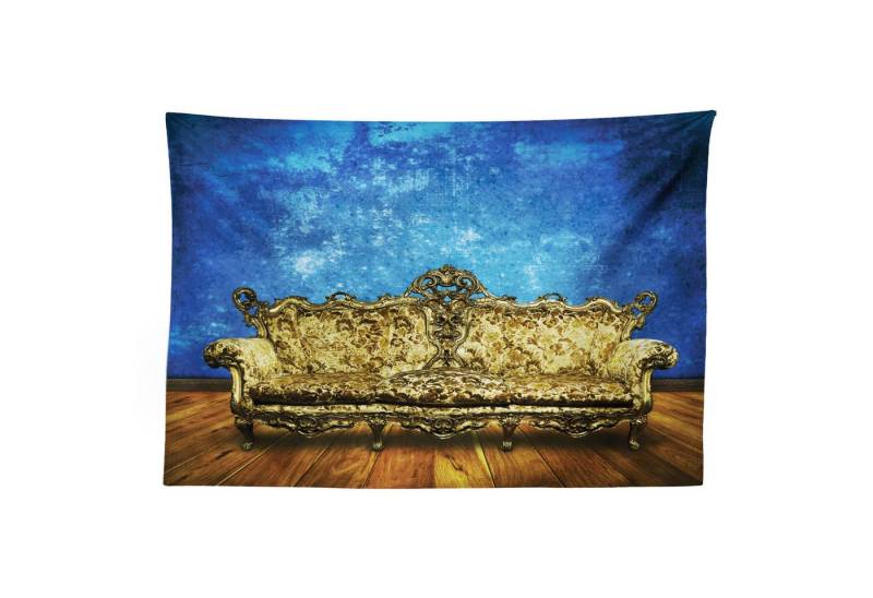 Abakuhaus Wandteppich aus Weiches Mikrofaser Stoff Für das Wohn und Schlafzimmer, rechteckig, viktorianisch Antik Sofa in Zimmer Abakuhaus Wandteppich aus Weiches Mikrofaser Stoff Für das Wohn und Schlafzimmer, rechteckig, viktorianisch Antik Sofa in Zimmer von Abakuhaus