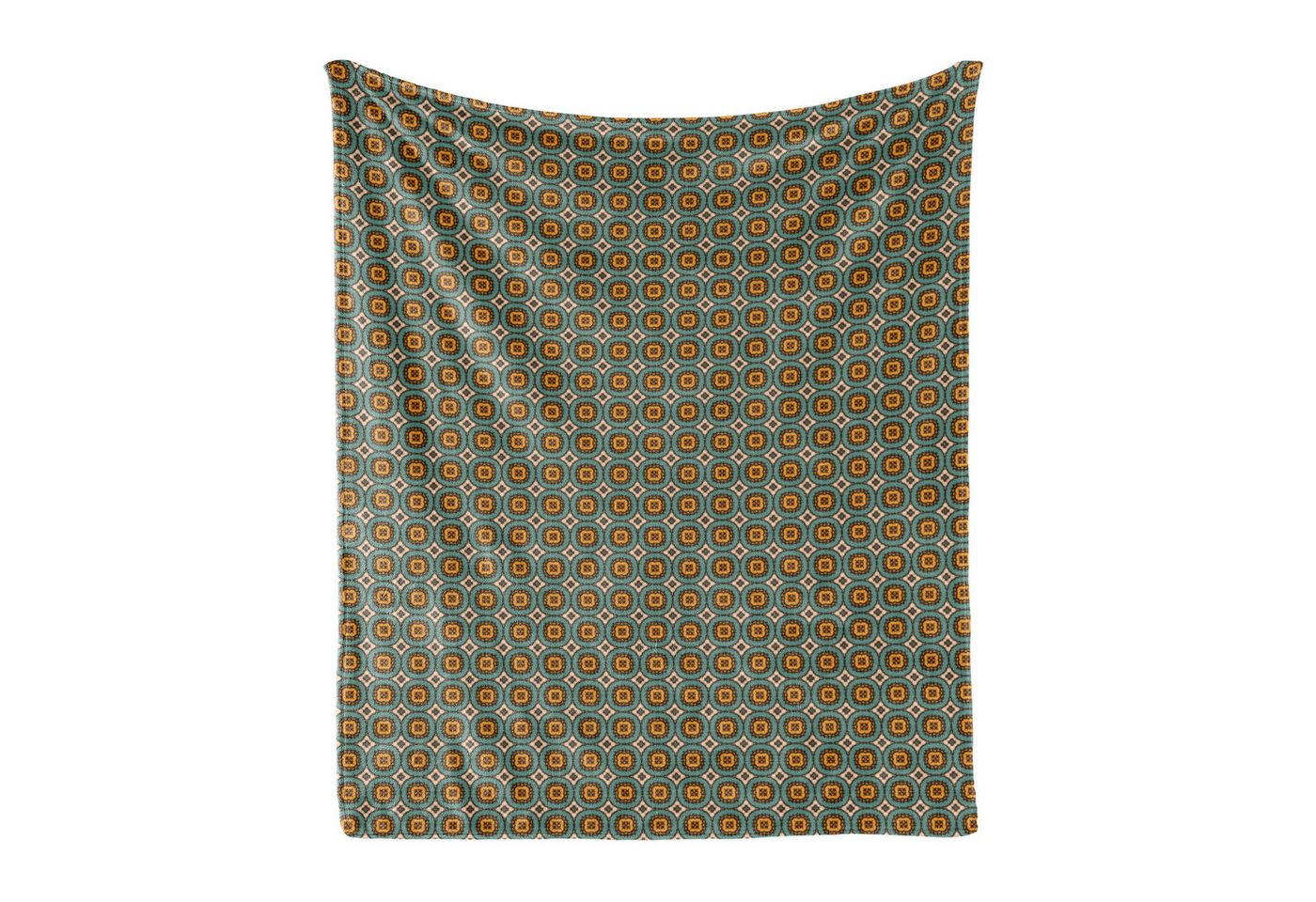 Wohndecke Gemütlicher Plüsch für den Innen- und Außenbereich, Abakuhaus, Abstrakt Geometrische Fliese Retro-Stil Wohndecke Gemütlicher Plüsch für den Innen- und Außenbereich, Abakuhaus, Abstrakt Geometrische Fliese Retro-Stil von Abakuhaus