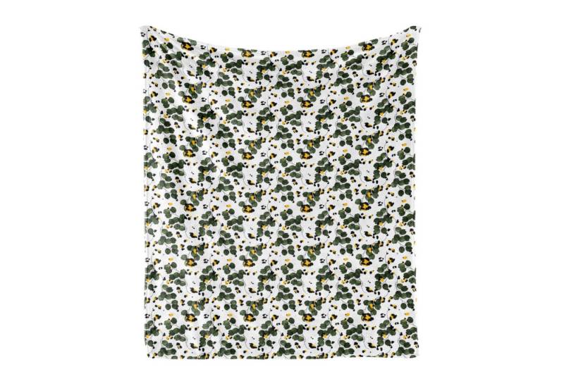 Wohndecke Gemütlicher Plüsch für den Innen- und Außenbereich, Abakuhaus, Abstrakt Pflanzen und handgemachte Spots Wohndecke Gemütlicher Plüsch für den Innen- und Außenbereich, Abakuhaus, Abstrakt Pflanzen und handgemachte Spots von Abakuhaus