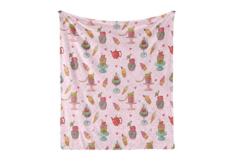 Wohndecke Gemütlicher Plüsch für den Innen- und Außenbereich, Abakuhaus, Eis Teekannen Plätzchen Wohndecke Gemütlicher Plüsch für den Innen- und Außenbereich, Abakuhaus, Eis Teekannen Plätzchen von Abakuhaus