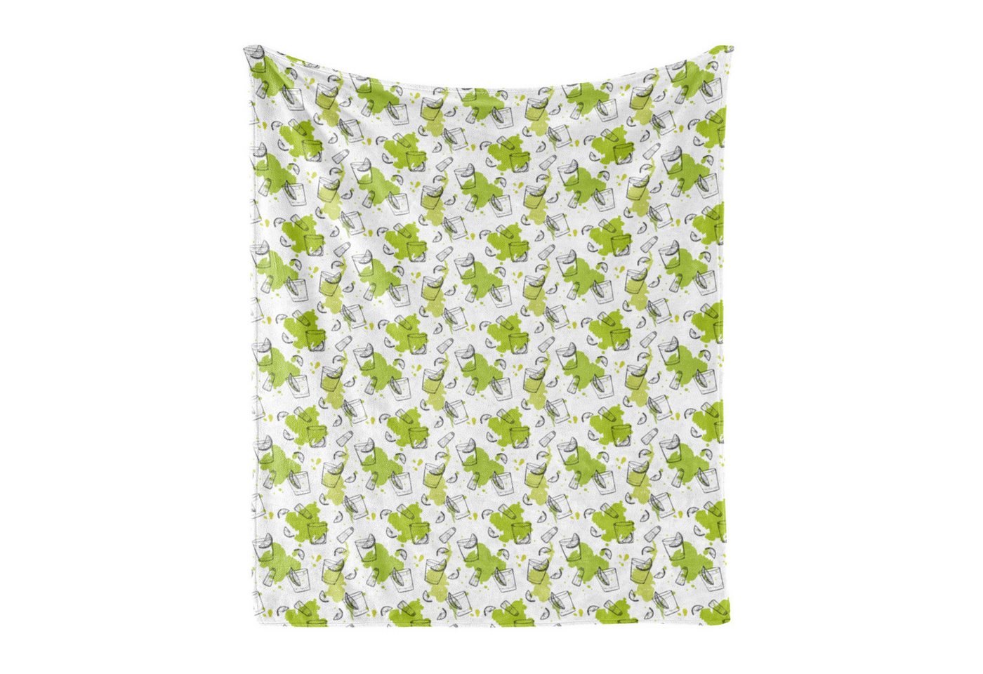 Wohndecke Gemütlicher Plüsch für den Innen- und Außenbereich, Abakuhaus, Tequila Zitronenscheiben Salzstreuer Wohndecke Gemütlicher Plüsch für den Innen- und Außenbereich, Abakuhaus, Tequila Zitronenscheiben Salzstreuer von Abakuhaus