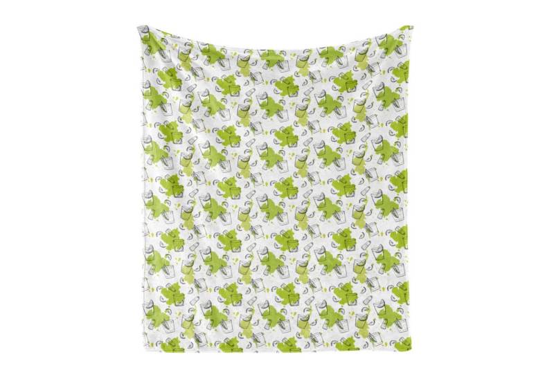 Wohndecke Gemütlicher Plüsch für den Innen- und Außenbereich, Abakuhaus, Tequila Zitronenscheiben Salzstreuer von Abakuhaus