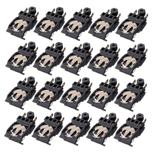 20 Stück Wasserkocher Thermostat Regler Steckdose Temperaturkoppler Wasserkocher Temperaturbasis Temperaturregelung Wasserkocher Temperaturkontrollbasis Wasserkocher von Abaodam