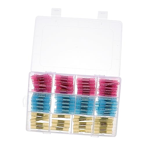 200Stücke Wärmeschrumpfkabelstecker Wasserdichtes Schrumpf Therminal für Auto Robustes Klebstofffutter für Hohe Zugfestigkeit 200Stücke Wärmeschrumpfkabelstecker Wasserdichtes Schrumpf Therminal für Auto Robustes Klebstofffutter für Hohe Zugfestigkeit von Abaodam