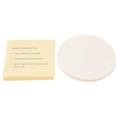 60 Stück Teiliges Selbstklebendes Reparaturset für Schwimmringe Flickzeug für Luftmatratzen Boote Runder und Quadratischer Patches von Abaodam