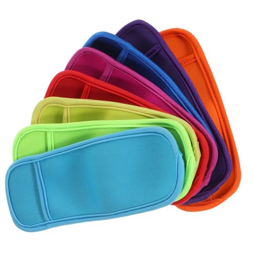 Abaodam 8stücke Eis Am Stiel Halterungen Aus Neopren Wiederverwendbar Tragbar Mit Guter Isolierwirkung Um Eis Am Stiel Kalt Zu Halten von Abaodam