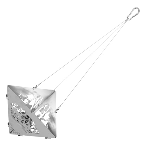 Abaodam 1 Satz Dreieckiger Feuertopf Tragbare Grillplattform für und Bbq im Freien Hitzebeständig und Leicht für Camping und Garten mit Abnehmbarem Design von Abaodam