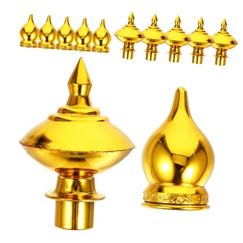 Abaodam 1 Satz Flaggenmast Ball Topper Wetterfester Fahnenmast Ersatzteil Für Fahnenstangen Dekorative Finial Für Gartenfahnen Zu Installieren Robust Und Elegant 12 Stück von Abaodam