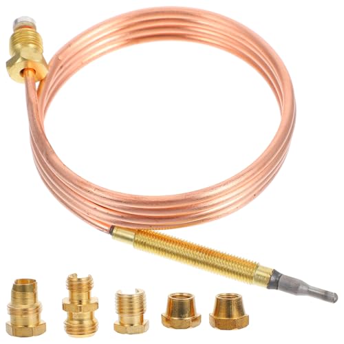 Abaodam 1 Satz Gasthermometer Thermoelement Kit Präziser Temperatursensor für Gasöfen und Heizgeräte Multifunktional Sicher und Langlebig für Verschiedene Anwendungen von Abaodam
