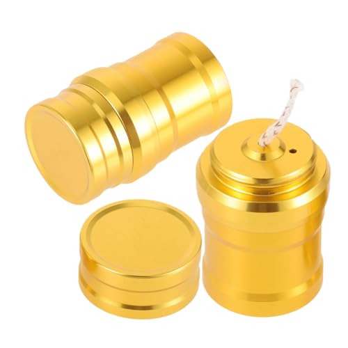 Abaodam 1 Satz Mini Alkoholbrenner Tragbar Kompakt Robust Camping Heizgerät Outdoor Wandern Picknick Vielseitig Kleiner Spirituskocher 2 Stück von Abaodam