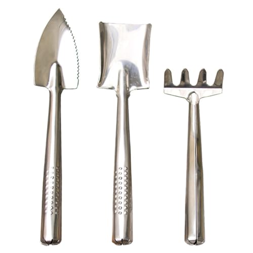 Abaodam 1 Satz Mini Gartenwerkzeug Set Teiliges Gartengeräte Set für Langlebig Ergonomisch für Pflanzen Jäten und Gartenpflege von Abaodam