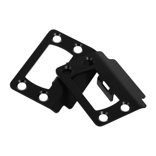 Abaodam 1 Satz Stainless Steel Door Strike Plate Teiliges Türschloss Abdeckplatte für Innentüren mit Robuste und Langlebige Konstruktion für Optimale und Einfache Installation von Abaodam