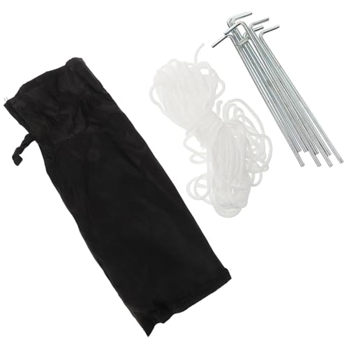 Abaodam 1 Satz Zelt Heringe Robuste Zeltheringe für Outdoor Camping Teiliges mit Windseilen und Tasche Langlebige und Vielseitige Zeltanker für Stabile Befestigung von Abaodam