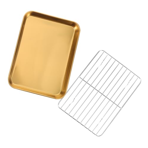 Abaodam 1 Set Abtropfpfanne Teller Speiseöl Frittiertablett Großes Abtropfgestell Snackbehälter Frittierte Snackschale Frittierter Lebensmittelbehälter Grill Servierschale Snack Abaodam 1 Set Abtropfpfanne Teller Speiseöl Frittiertablett Großes Abtropfgestell Snackbehälter Frittierte Snackschale Frittierter Lebensmittelbehälter Grill Servierschale Snack von Abaodam