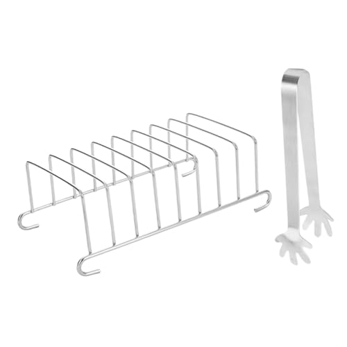 Abaodam 1satz Air Fryer Toast Rack Set Edelstahl Multifunktional Kompakt Und Tragbar Für Heißluftfritteuse Und Toaster Platzsparendes Design Und Benutzerfreundlich Teiliges Set Für Abaodam 1satz Air Fryer Toast Rack Set Edelstahl Multifunktional Kompakt Und Tragbar Für Heißluftfritteuse Und Toaster Platzsparendes Design Und Benutzerfreundlich Teiliges Set Für von Abaodam