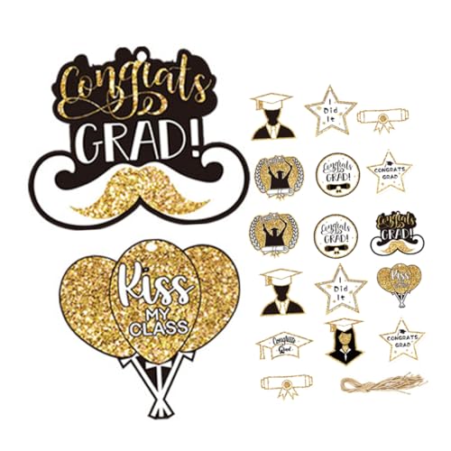 Abaodam 1 Set Vase Zum Aufhängen Banner „Congrats Grad“ Klasse „Congrats Grad“ Schild Für Partys Glückwunsch Dekorationen Aufsätze Etiketten College Dekorationen Abschlussball Abaodam 1 Set Vase Zum Aufhängen Banner „Congrats Grad“ Klasse „Congrats Grad“ Schild Für Partys Glückwunsch Dekorationen Aufsätze Etiketten College Dekorationen Abschlussball von Abaodam
