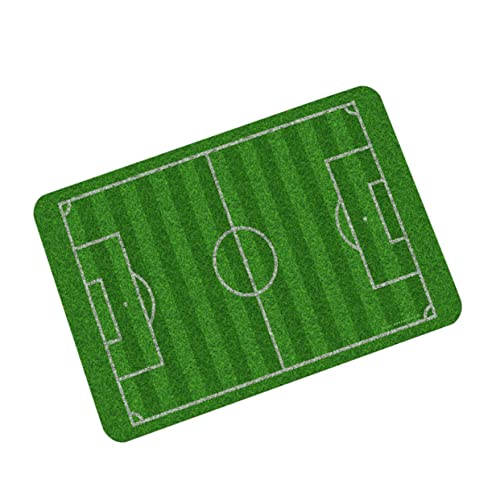 Abaodam 1 Stück Fußballfeld Fußmatte rutschfeste Wasserabsorbierende Eingangsmatte für Hauseingang und Türbereich Strapazierfähig und rutschfest Abaodam 1 Stück Fußballfeld Fußmatte rutschfeste Wasserabsorbierende Eingangsmatte für Hauseingang und Türbereich Strapazierfähig und rutschfest von Abaodam