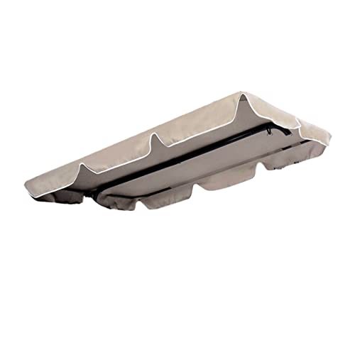 Abaodam 1 Stück Swing Sonnenschutz Abdeckung Beige Wasserdichtes UV Geschütztes Oxford für Hängesessel Veranda und Gartenmöbel von Abaodam
