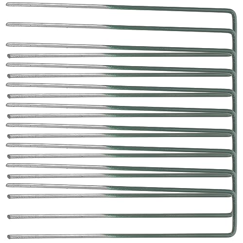 Abaodam 10 STK Gartenheringe U Förmige Metallheringe Schwere Zeltanker Rostfreier Verzinkter Stahl für Camping und Unkrautvlies Abaodam 10 STK Gartenheringe U Förmige Metallheringe Schwere Zeltanker Rostfreier Verzinkter Stahl für Camping und Unkrautvlies von Abaodam