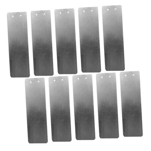 Abaodam 10 Stück Aluminium Pflanzenetiketten für Außenbereich Wetterfeste Metallmarkierungen für Gartenbeschriftung Wiederverwendbare Robuste Pflanzenschilder für Töpfe und Beete Abaodam 10 Stück Aluminium Pflanzenetiketten für Außenbereich Wetterfeste Metallmarkierungen für Gartenbeschriftung Wiederverwendbare Robuste Pflanzenschilder für Töpfe und Beete von Abaodam