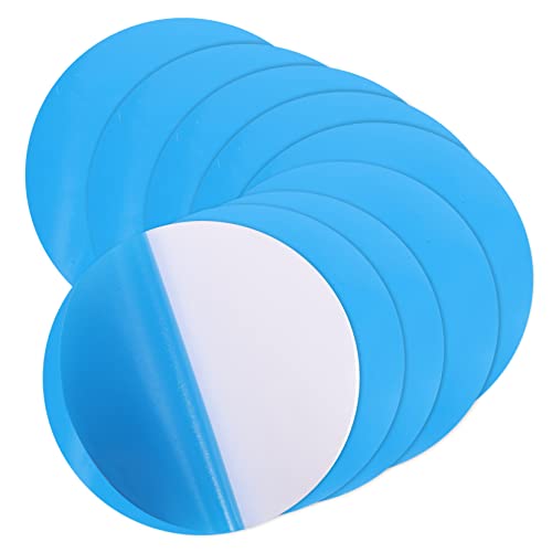 Abaodam 10 Stück Teiliges PVC Reparaturset für Schwimmringe und Aufblasbare Boote Selbstklebende Reparatur Patches für Luftmatratzen Schwimmringe Strandbälle und Schlafsäcke und Anzuwenden von Abaodam