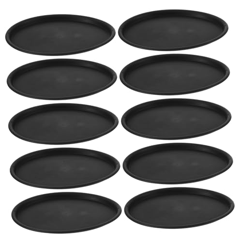 Abaodam 10 Stück Teiliges Pflanzenschalen Oval Kunststoff Pflanzuntersetzer Robust Für Innenbereich Vielseitig Pflanzkübel Tropfschale Schützt Böden Vor Wasser und Schmutz Abaodam 10 Stück Teiliges Pflanzenschalen Oval Kunststoff Pflanzuntersetzer Robust Für Innenbereich Vielseitig Pflanzkübel Tropfschale Schützt Böden Vor Wasser und Schmutz von Abaodam