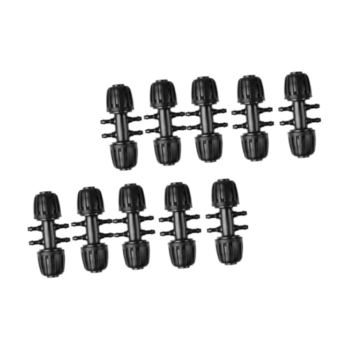 Abaodam 10 Stück Teiliges Schlauchverbinder Wege Verteiler für PE Schläuche Wasserdichter Anschluss für Tropfbewässerung Einfache Installation Langlebig und Vielseitig Einsetzbar Abaodam 10 Stück Teiliges Schlauchverbinder Wege Verteiler für PE Schläuche Wasserdichter Anschluss für Tropfbewässerung Einfache Installation Langlebig und Vielseitig Einsetzbar von Abaodam