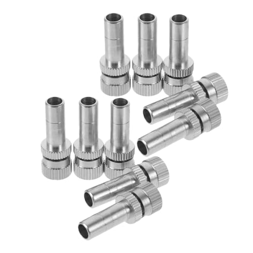 Abaodam 10 Stück Teiliges Sprühdüse Niederdruck Mistdüse für Gartenbewässerung Installieren Rostfrei und Langlebig für Kühlung und Wasserersparnis von Abaodam