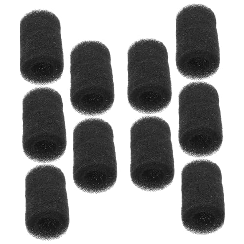 Abaodam 10 Stück Teiliges Vorfilterschwämme für Aquarium und Teich Wiederverwendbar Waschbar mit Feiner Maschenstruktur Schützt Kleine Fische und Garnelen Verstopfungen Geeignet für von Abaodam