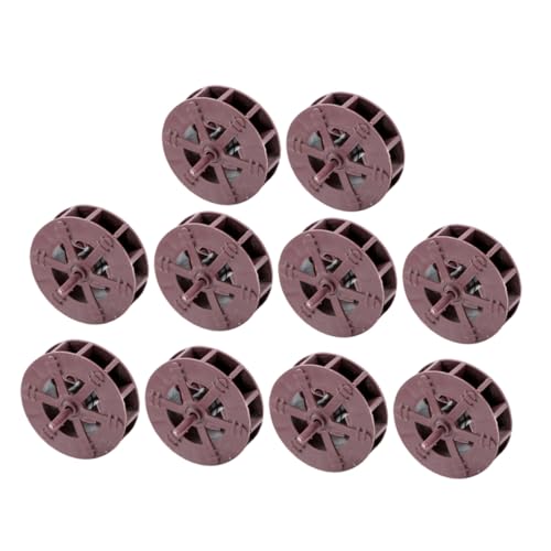 Abaodam 10 Stück Teiliges Wasserrad Dekoration Rotierendes Bachlauf Element Garten Terrasse Landschaft Deko Künstlicher für Teich Aquarium von Abaodam