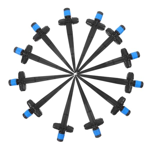 Abaodam 12 Stück Teiliges Einstellbares Tropf bewässerungssystem mit Automatischem Wasser sprinkler für Gartenpflanzen Gleichmäßige Bodenbefeuchtung für Gartenbewässerung und Abaodam 12 Stück Teiliges Einstellbares Tropf bewässerungssystem mit Automatischem Wasser sprinkler für Gartenpflanzen Gleichmäßige Bodenbefeuchtung für Gartenbewässerung und von Abaodam