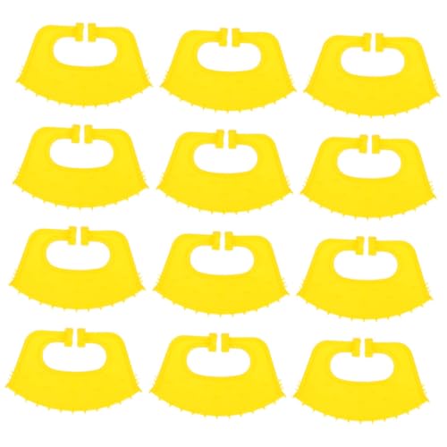 Abaodam 12 Stück Teiliges Kunststoff Kuhnasenring Entwöhnungshilfe mit Dorn für Verschiedene Rinderrassen Installieren Entfernen Geeignet für Landwirtschaftliche Viehhaltung Abaodam 12 Stück Teiliges Kunststoff Kuhnasenring Entwöhnungshilfe mit Dorn für Verschiedene Rinderrassen Installieren Entfernen Geeignet für Landwirtschaftliche Viehhaltung von Abaodam