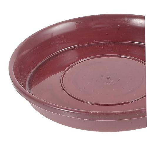 Abaodam 12 Stück Teiliges Pflanzuntersetzer Robustem Kunststoff Runde Pflanzenschalen in DREI Langlebig als Untersetzer für Zimmerpflanzen und Sukkulenten Schützt Böden Zufällige Farbe von Abaodam