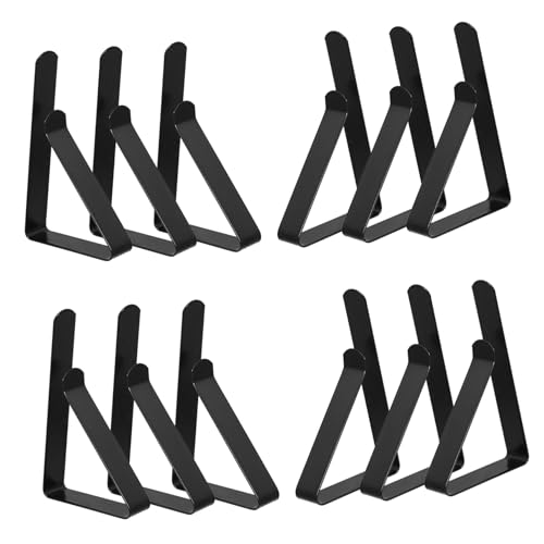 Abaodam 12 Stück Tischdeckenklammern Tischdeckenklammern Für Den Außenbereich Tischdeckenklammern Tischdeckenklammern Picknick Tischdecken Tischdeckenhalter Clips Tischrockklammern von Abaodam