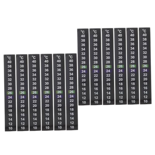 Abaodam 12Stücke Aquarium Thermometer Aufkleber Selbstklebend Digitale Temperaturanzeige für Aquarien Einfach zu Verwenden für Fischliebhaber Abaodam 12Stücke Aquarium Thermometer Aufkleber Selbstklebend Digitale Temperaturanzeige für Aquarien Einfach zu Verwenden für Fischliebhaber von Abaodam